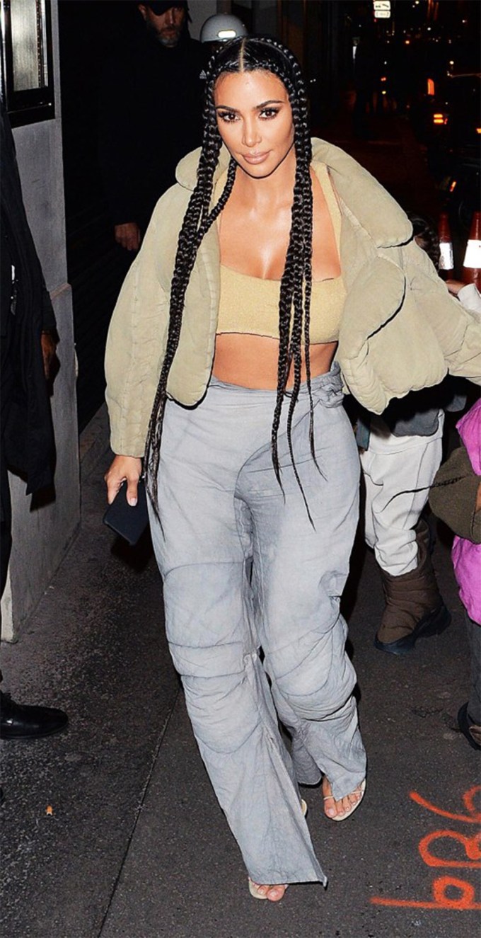 Stars Wearing Crop Tops In The Winter — Pics