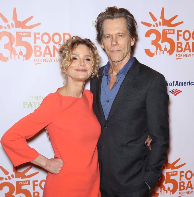 Kyra Sedgwick & Kevin Bacon Pose Together
