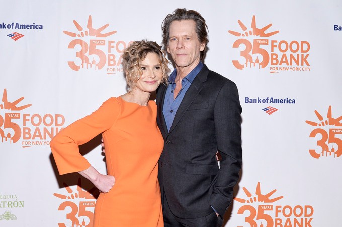 Kyra Sedgwick & Kevin Bacon At The Food Bank For New York Awards Dinner
