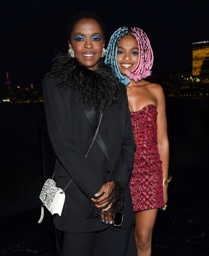 Lauryn Hill With Daughter Selah Marley