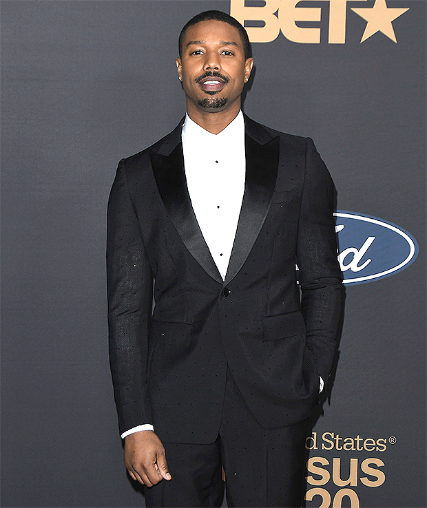 Michael B. Jordan on the red carpet