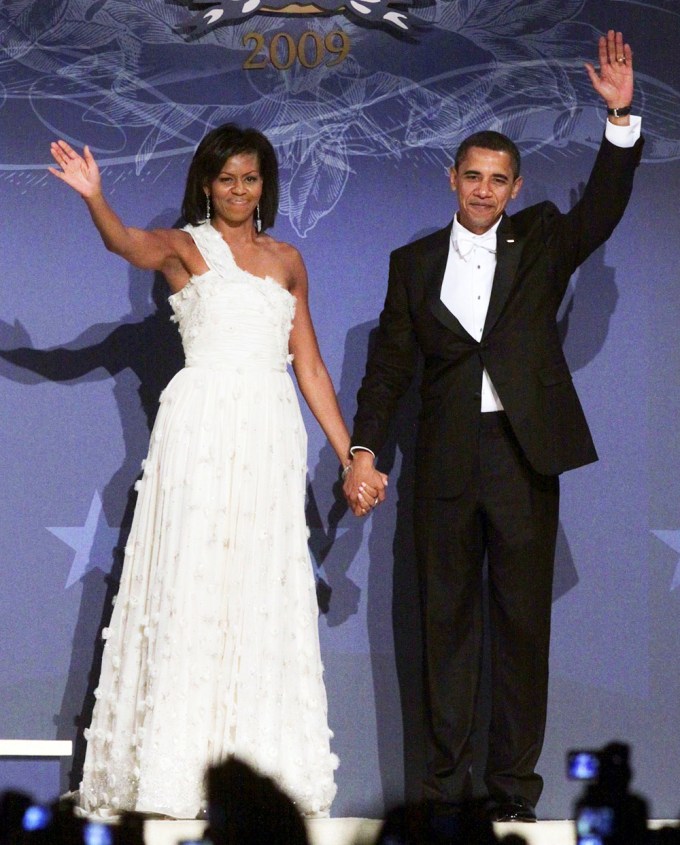 Michelle Obama is a Vision in White Jason Wu