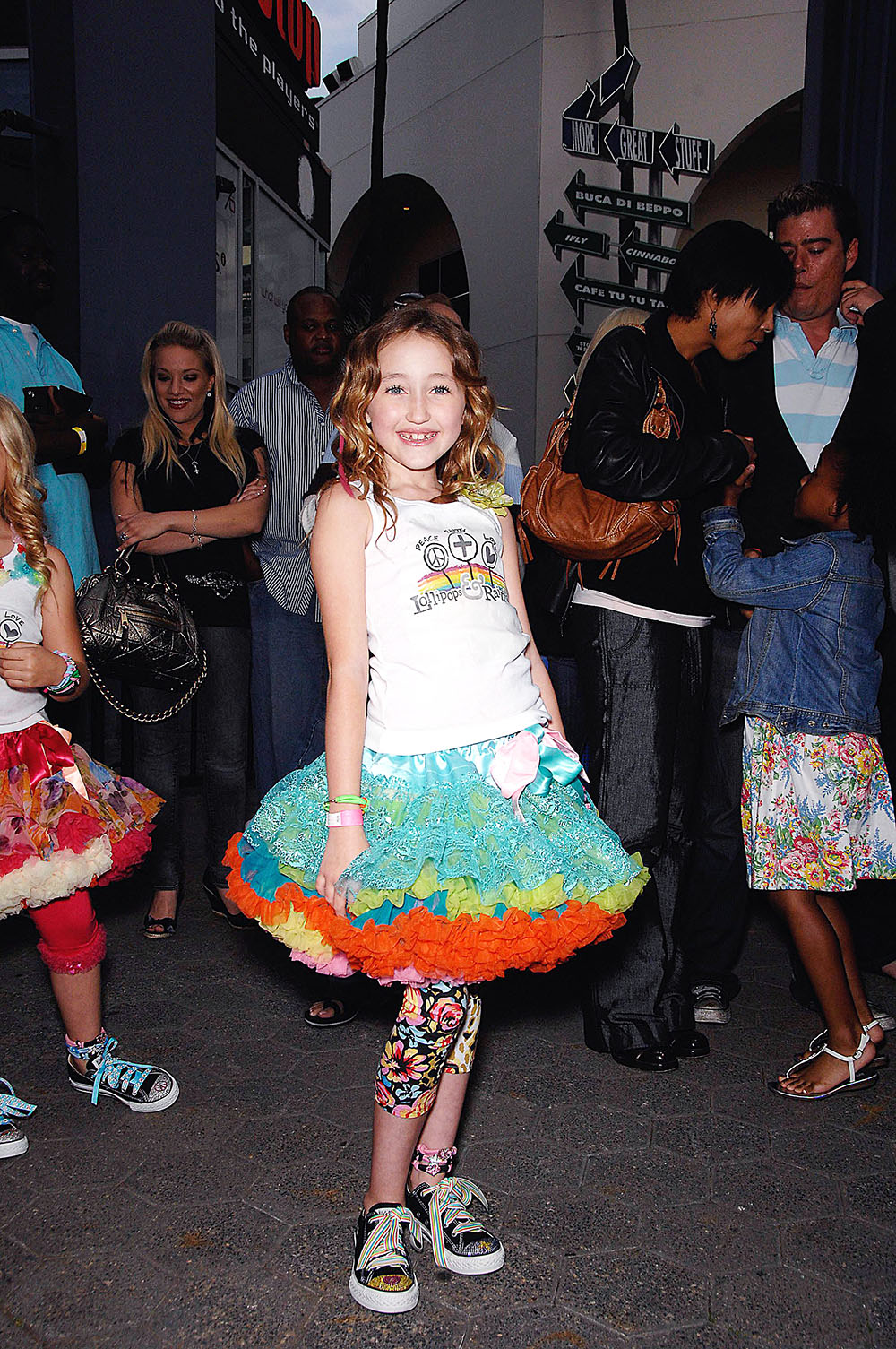 Noah Cyrus at arrivals for Rainbows  and Lollipops  Foundation Launch Benefit, Universal CityWalk, Los Angeles, CA May 2, 2009. Photo By: Michael Germana/Everett Collection