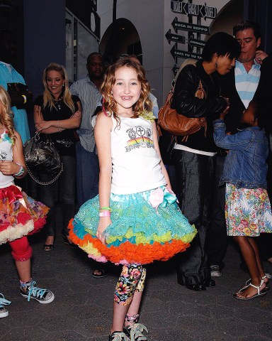 Noah Cyrus at arrivals for Rainbows  and Lollipops  Foundation Launch Benefit, Universal CityWalk, Los Angeles, CA May 2, 2009. Photo By: Michael Germana/Everett Collection