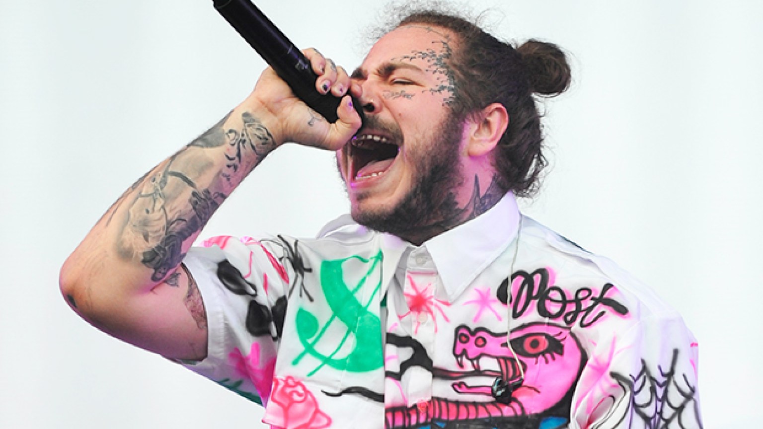 Post Malone Tattoos and Their Meanings Photos Hollywood Life