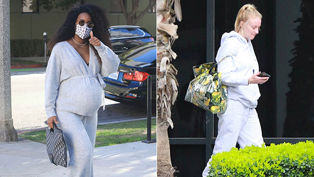 Pregnant Celebrity Moms Wearing Sweats: See Photos – Hollywood Life