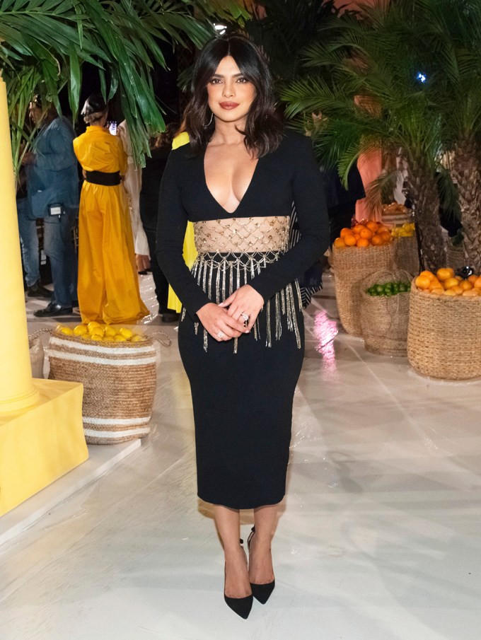 Priyanka Chopra at the Oscar de la Rent show