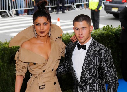 Photo by: XPX/STAR MAX/IPx 2018 5/1/17 Priyanka Chopra and Nick Jonas at the 2017 Costume Institute Gala - "Rei Kawakubo/Comme des Garcons: Art Of The In-Between". (Metropolitan Museum of Art, NYC)