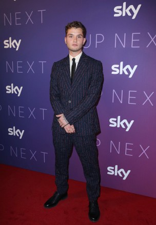Sky Up Next showcase. Rafferty Law arrives for the Sky Up Next showcase at the Tate Modern, London. Picture date: Wednesday February 12, 2020. Photo credit should read: Isabel Infantes/PA Wire URN:50297199 (Press Association via AP Images)