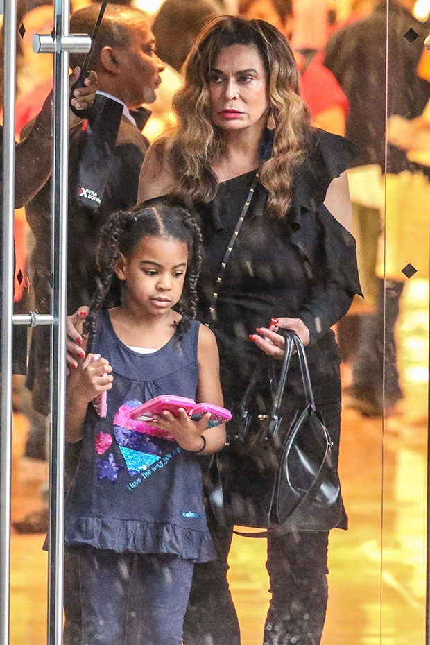 Tina Lawson & Blue Ivy