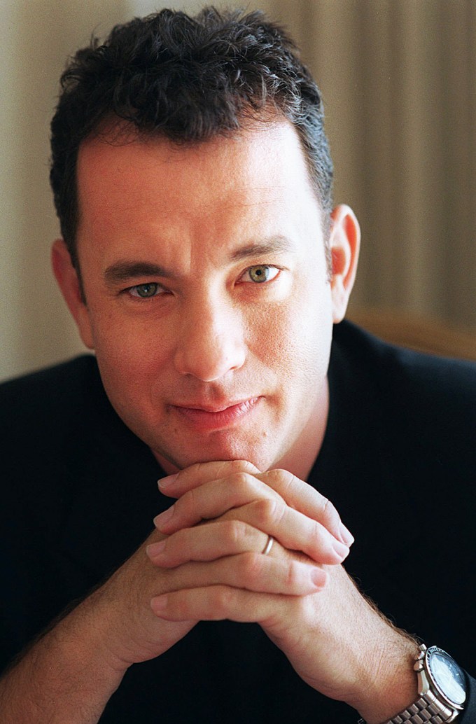 Tom Hanks Poses During A Portrait Session