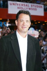Photo by: Lee Roth
STAR MAX, Inc. - copyright 2002
ALL RIGHTS RESERVED
Telephone/Fax: (212) 995-1196
9/12/02
Tom Hanks at the "Apollo 13 IMAX Experience".
(Hollywood, CA) (Star Max via AP Images)