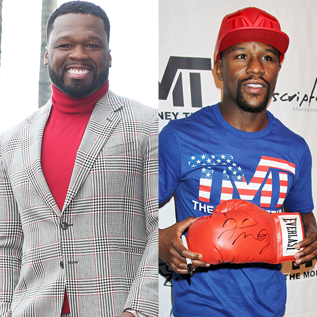 50 Cent Challenges Floyd Mayweather To A Boxing Match: Trolls Frenemy –  Hollywood Life