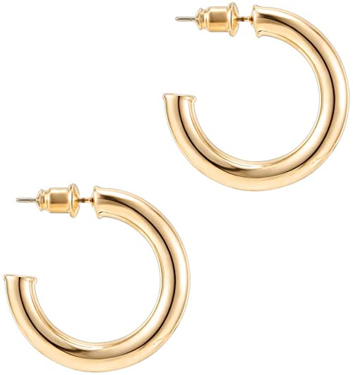 Hailey baldwin store gold earrings