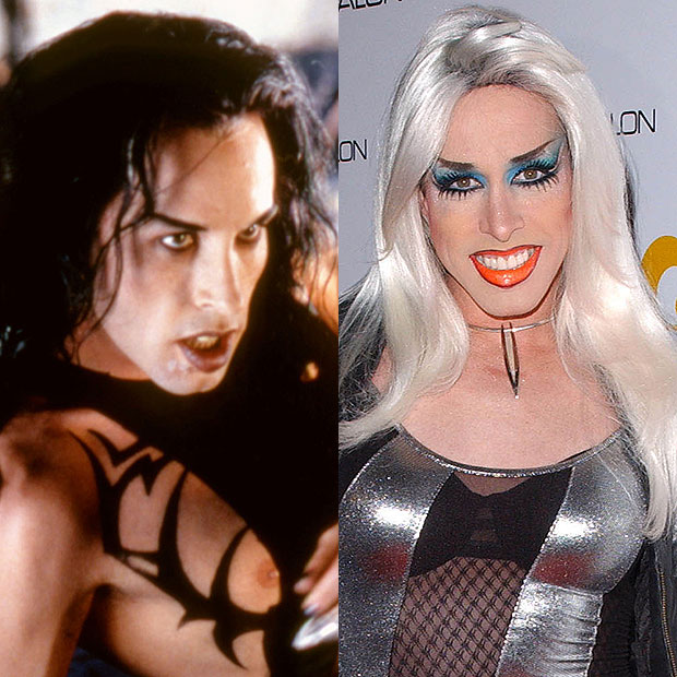 Alexis Arquette then and now