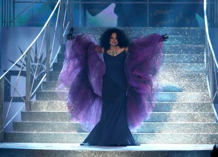 Diana Ross performs at the American Music Awards at the Microsoft Theater on Sunday, November 19, 2017, in Los Angeles.  (Photo by Matt Sayles / Invision / AP)