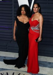 BEVERLY HILLS, LOS ANGELES, CA, USA - FEBRUARY 24: 2019 Vanity Fair Oscar Party held at the Wallis Annenberg Center for the Performing Arts on February 24, 2019 in Beverly Hills, Los Angeles, California, United States. 24 Feb 2019 Pictured: Diana Ross, Tracee Ellis Ross. Photo credit: Xavier Collin/Image Press Agency / MEGA TheMegaAgency.com +1 888 505 6342 (Mega Agency TagID: MEGA372675_008.jpg) [Photo via Mega Agency]