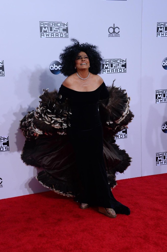 Diana Ross At The 2014 AMAs