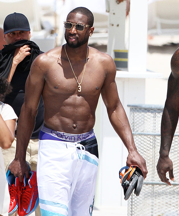 NBA All-Star Dwyane Wade Fles His Menswear Muscles with The Tie Bar