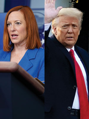 Jan Psaki, Donald Trump