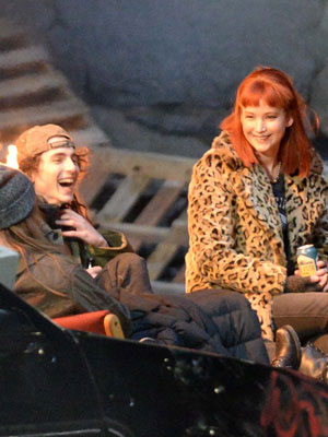 Jennifer Lawrence, Timothee Chalamet