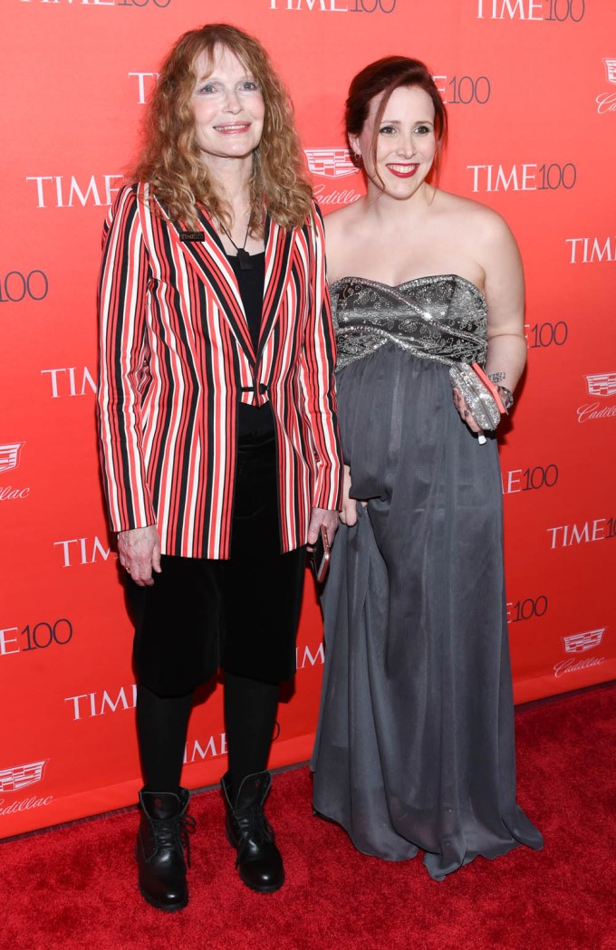 Mia Farrow & Daughter Dylan