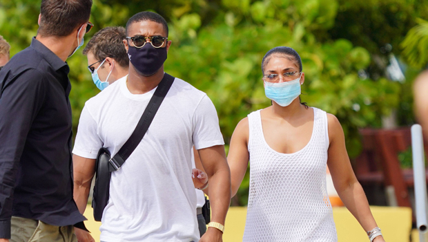 Michael B. Jordan and Lori Harvey