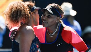 Naomi Osaka and Serena Williams