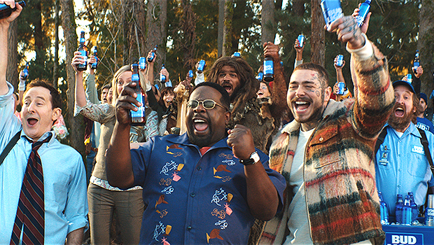 Post Malone Leads 'Bud Light In 2021 Super Bowl Commercial Hollywood