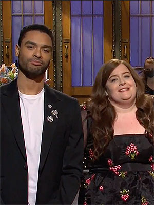 Regé-Jean Page & Aidy Bryant