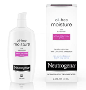 Neutrogrena Oil-free daily moisturizer with SPF 35