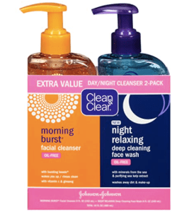 Clean and Clear 2-pack cleanser