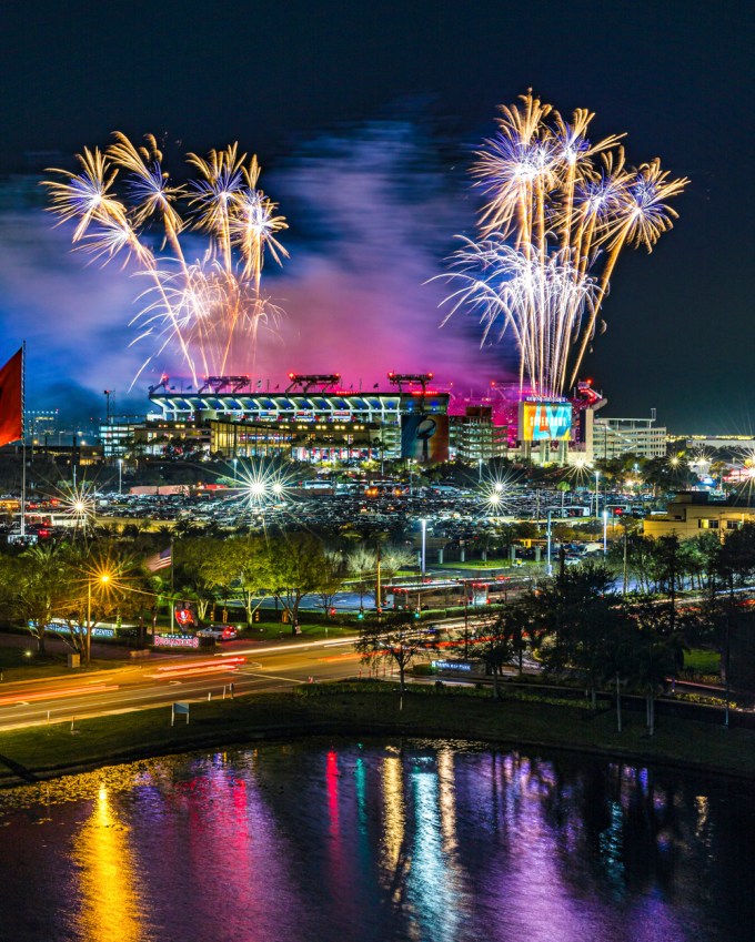 Fireworks Over Tampa