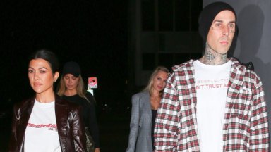 Kourtney Kardashian and Travis Barker