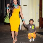 *EXCLUSIVE* Cardi B celebrates Mother’s Day at Cipriani Downtown with her mother and kids Kulture & Wave