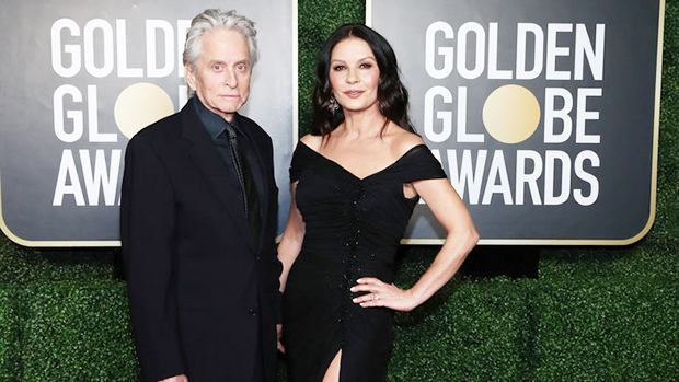 catherine zeta-jones michale douglas golden globes 2021