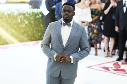 Daniel Kaluuya
The Metropolitan Museum of Art's Costume Institute Benefit celebrating the opening of Heavenly Bodies: Fashion and the Catholic Imagination, Arrivals, New York, USA - 07 May 2018