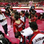 London Olympics Team USA Women's Gymnastics