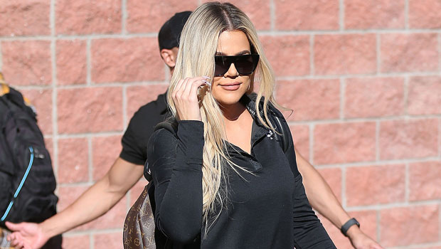 Khloe Kardashian's Morning Workout: Up Stretching Her Legs ...