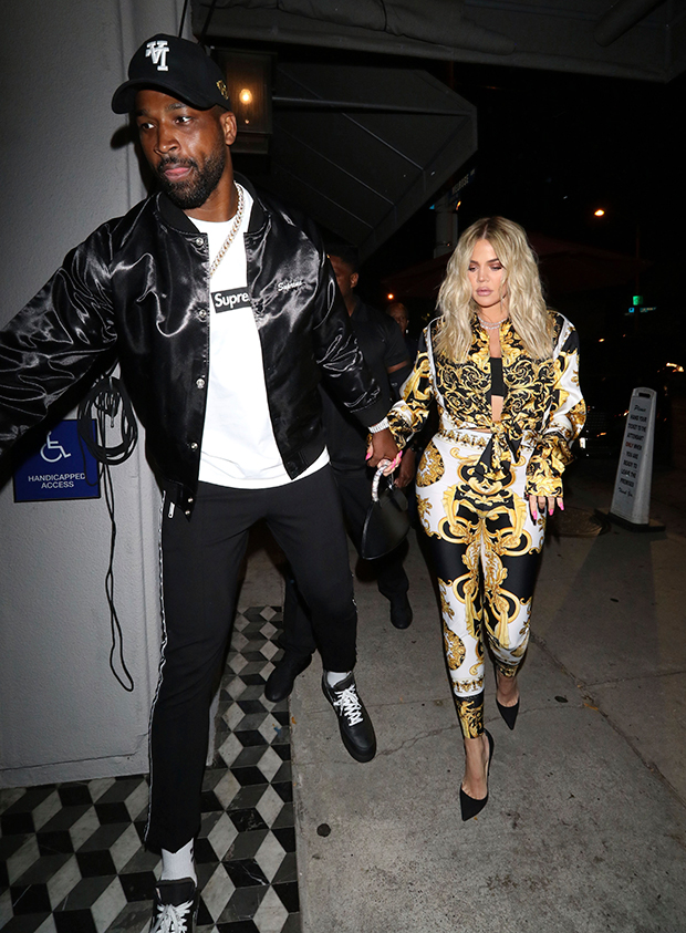 Tristan Thompson and Khloe Kardashian