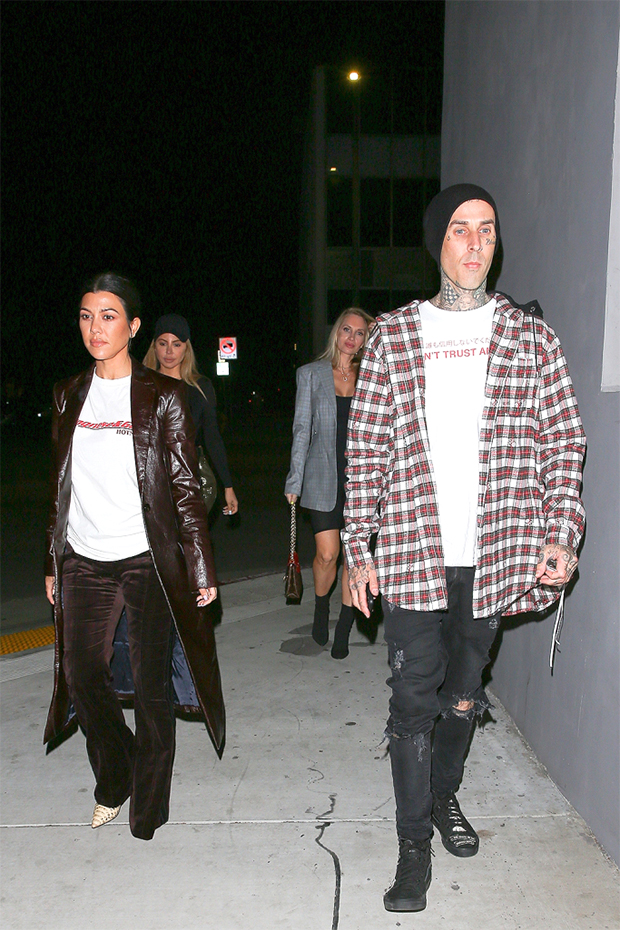 Kourtney Kardashian & Travis Barker 