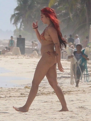 Sexy Lisa Hochstein Stuns In A Tiny Bikini On The