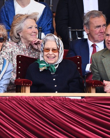 Queen Elizabeth II, Prince Edward, Earl of Wessex and Sophie, Countess of Wessex Royal Windsor Horse Show, UK - 13 May 2022