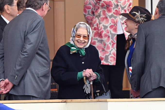 Queen Elizabeth II at the Royal Windsor Horse Show