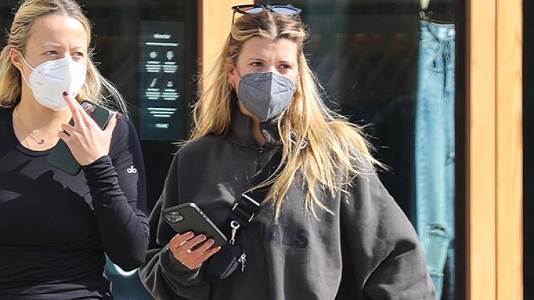 Sofia Richie Wears Shorts & Prada Bag To Gym: Photos – Hollywood Life