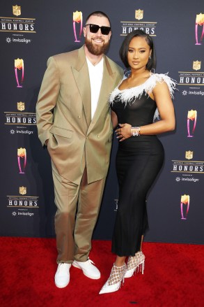Travis Kelce and Kayla Nicole
11th Annual NFL Honors, Los Angeles, California, USA - 10 Feb 2022