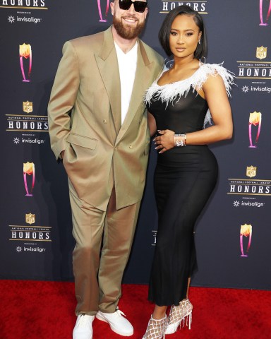 Travis Kelce and Kayla Nicole
11th Annual NFL Honors, Los Angeles, California, USA - 10 Feb 2022