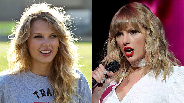 Taylor Swift Then and Now