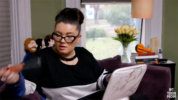 ‘teen Mom Og Preview Amber Portwood S Daughter Leah Basically Calls