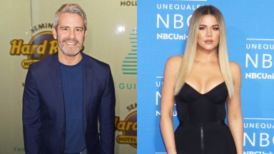 Andy Cohen & Khloe Kardashian